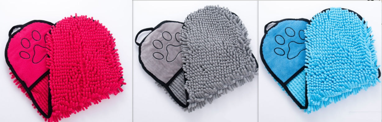 Superabsorberande hund och katthandduk. Microfiber. Snabbtorkande