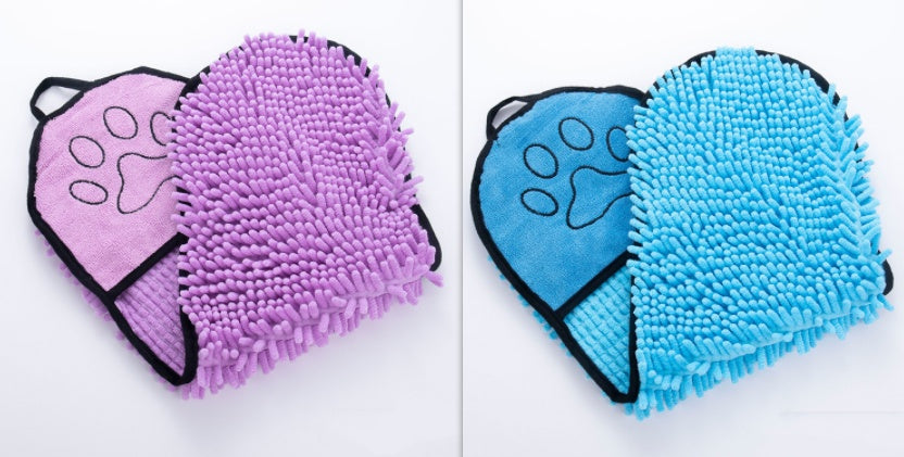 Superabsorberande hund och katthandduk. Microfiber. Snabbtorkande
