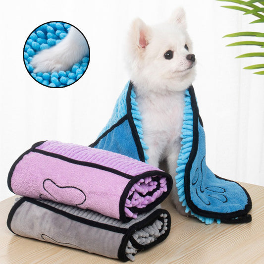 Superabsorberande hund och katthandduk. Microfiber. Snabbtorkande