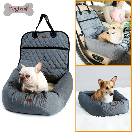 Ny multifunktionell bilsäng för din hund med bekväm kudde!